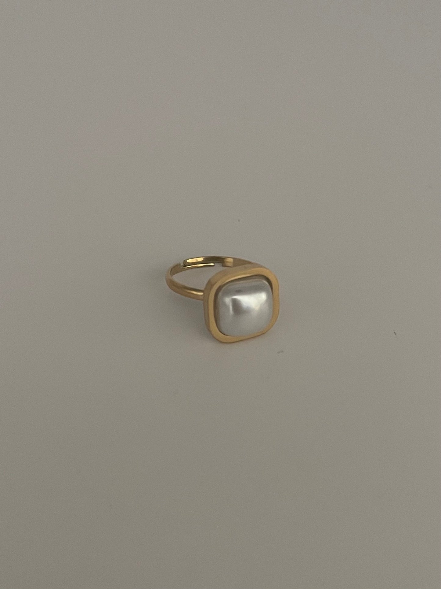 ring elegant verstelbaar stainless steel