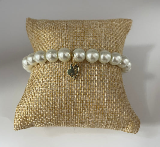 Stretch armband parel/bedel