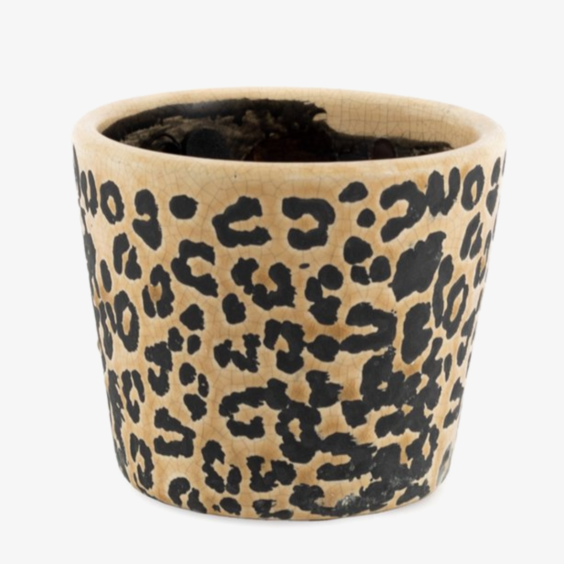 aardewerk bloempot 10 h x 12 b exl. plant