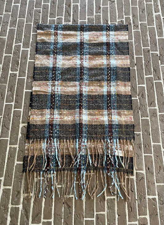 Winter / sjaal ruit kleurrijk 1.92 x 62 heerlijk zacht!