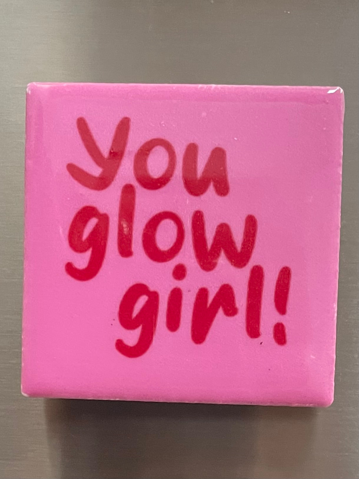 magneet tegeltje 4,5 x 4,5 cm