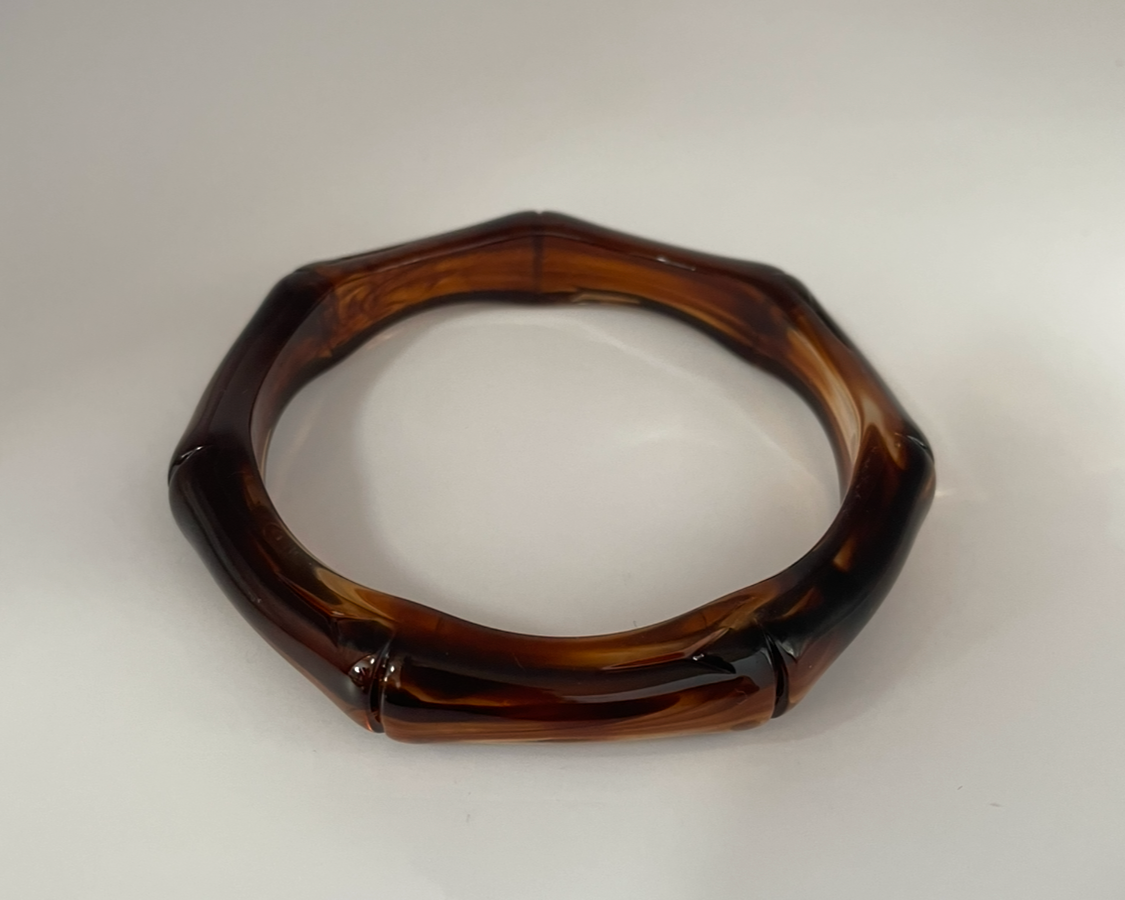 Bamboe knoop armband ( binnenmaat 7 cm )