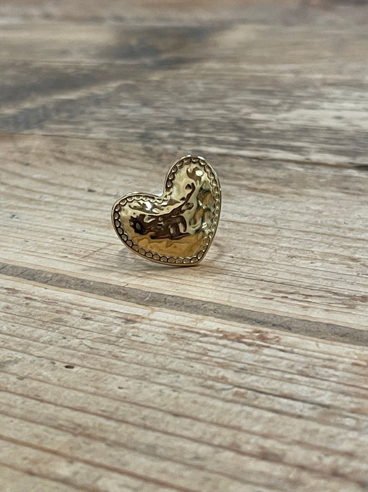 verstelbare ring hart