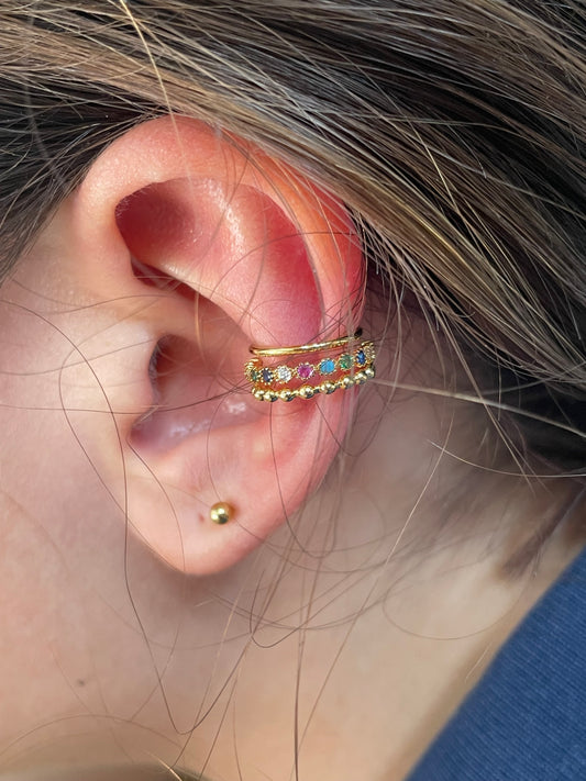 Ear cuff glamour kleur
