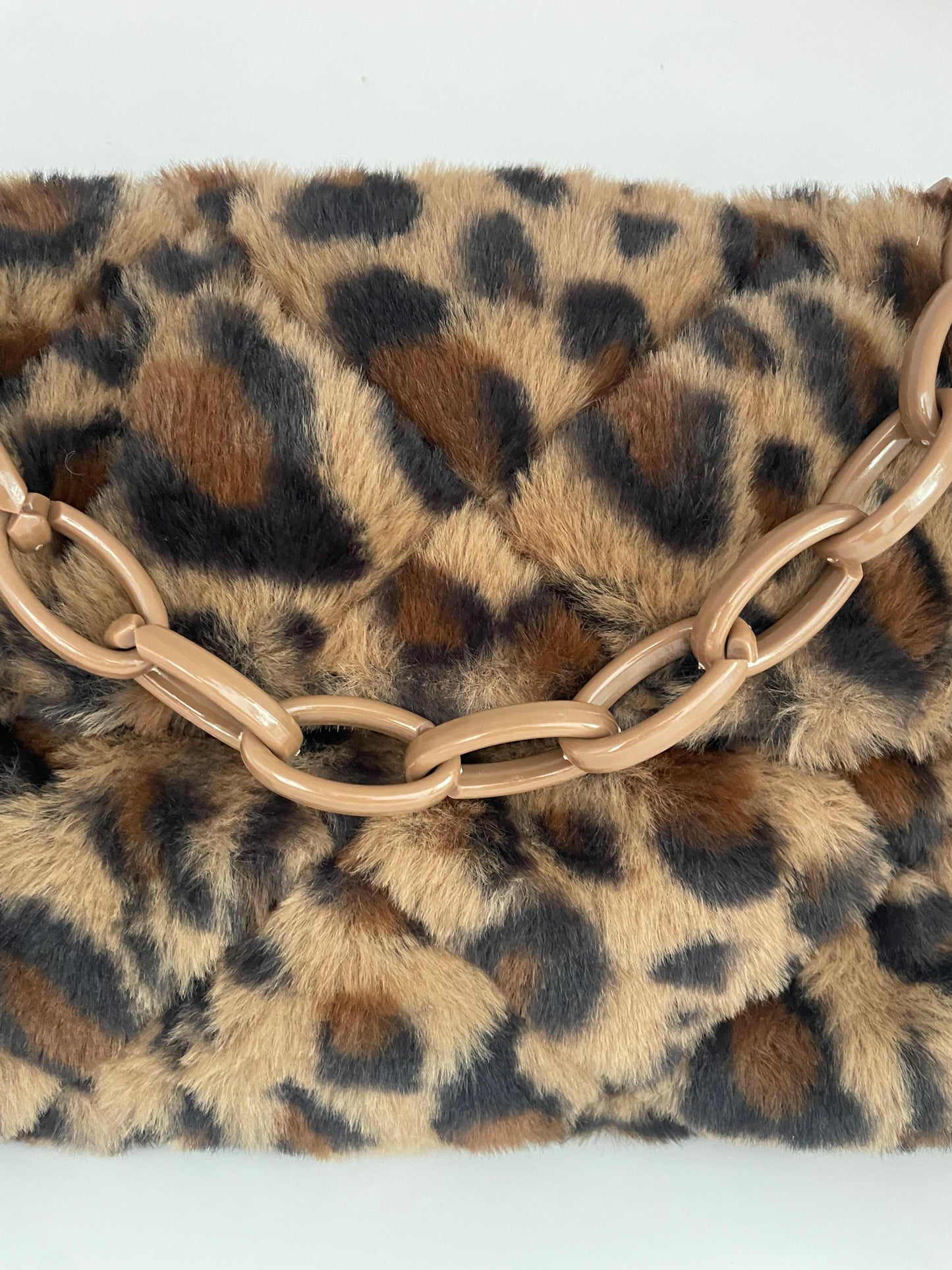 Schoudertas/portemonnee met rits en drukknopen 30 x 8 x 20 cm zachte textuur
