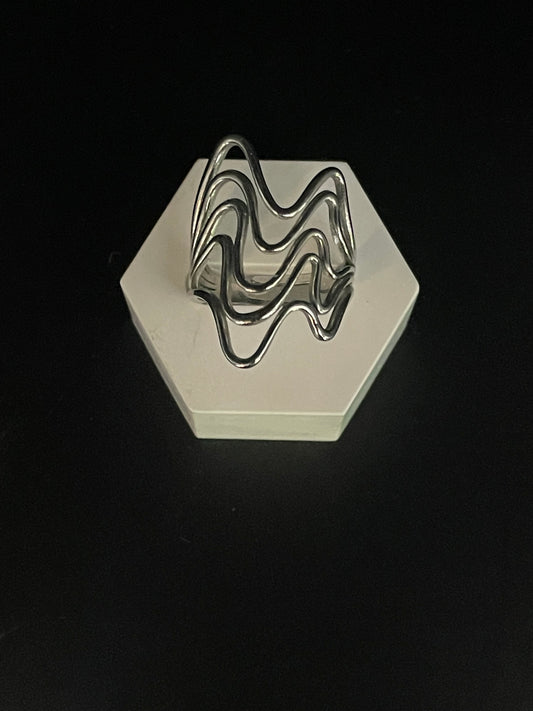 ring verstelbaar zilver