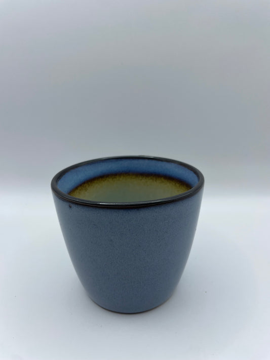 mok blauw