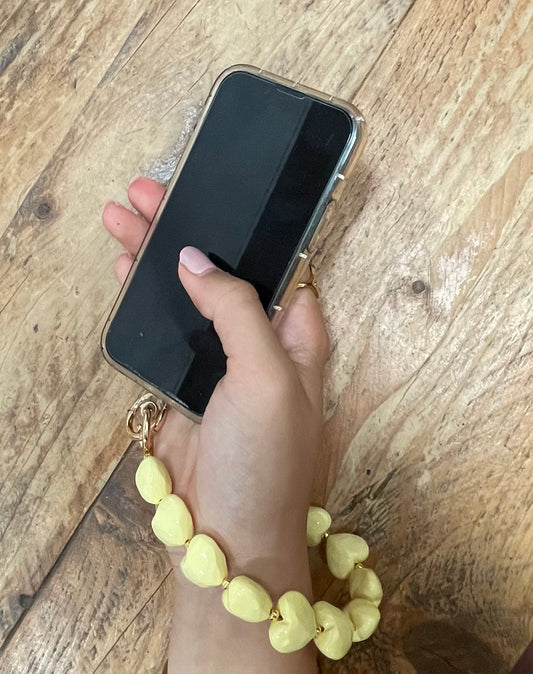 cute hearts phone cords